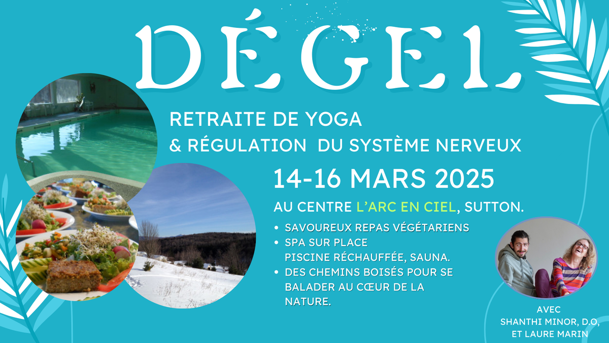 Dégel : Retraite de yoga et de somatique pour la régulation du système nerveux