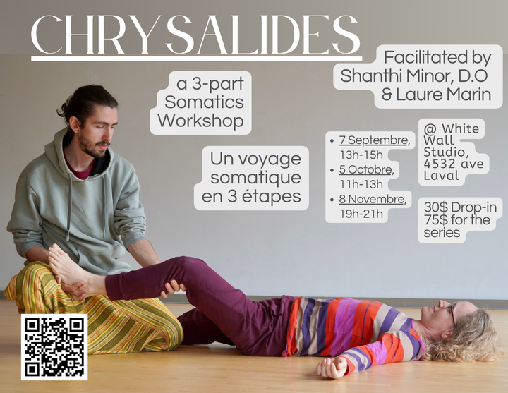 Chrysalides: A 3-Part Somatics Workshop Series